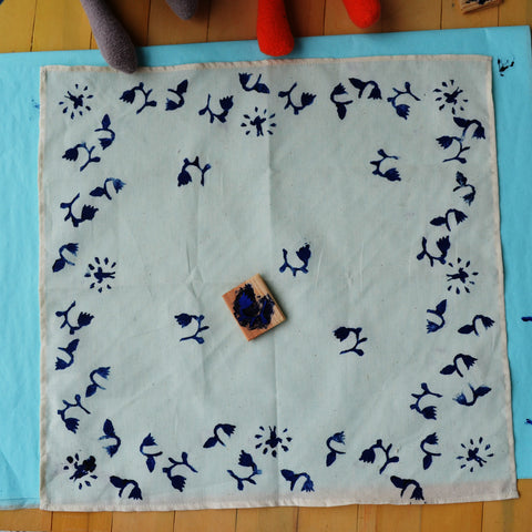 Hazel Village - Block Printed Tablecloth Craft