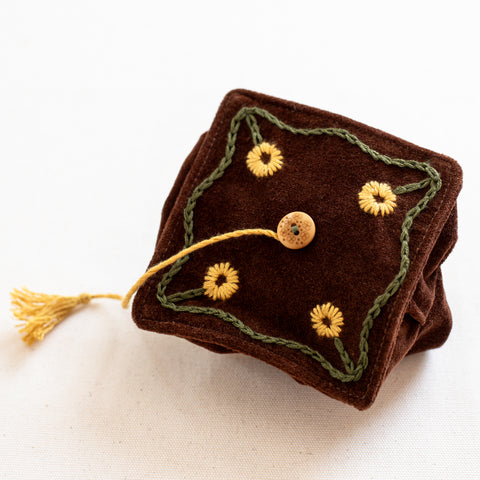 closeup on thinking cap for dolls