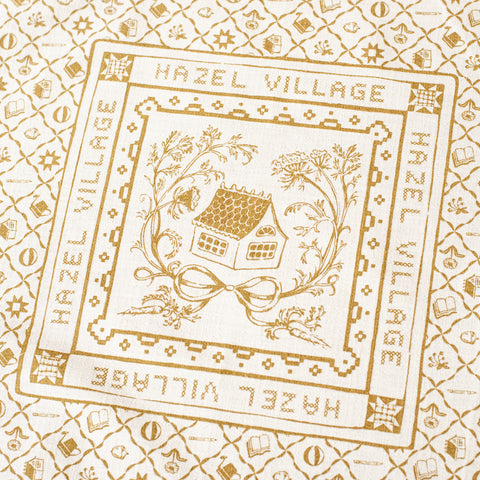 closeup of Lucy Owl's special bandana